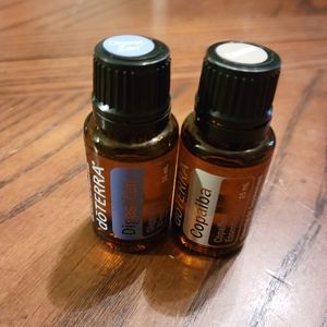 Bundle of 2 DoTerra Essential Oils Copaiba and DigestZen